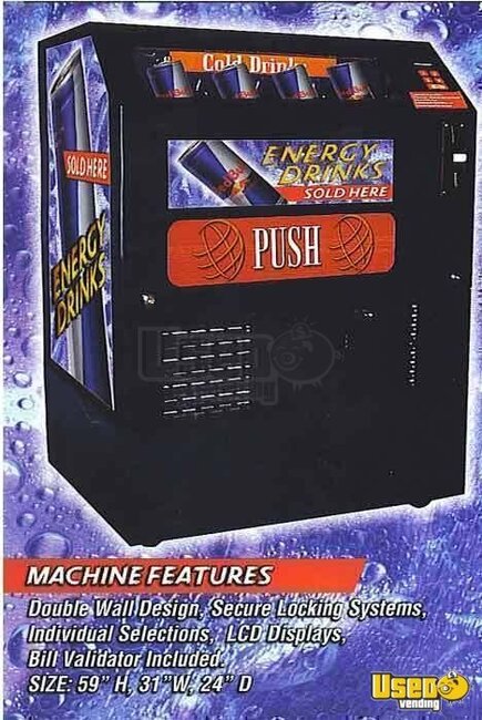 2006 Seaga Manufacturing Model # E1320 Soda Vending Machines for Sale