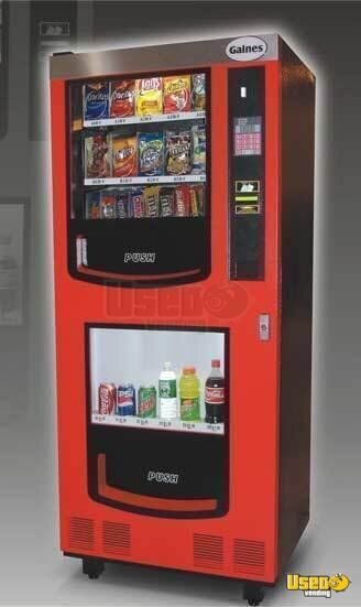 Gaines Vm750 Electrical Snack Amp Soda Combo Vending